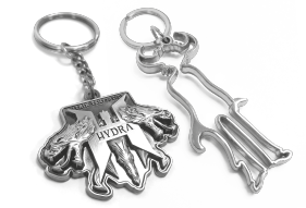 3D Alloy Injection Keyrings