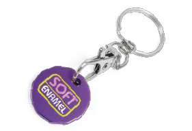 Anodised Aluminium with Soft Enamel Infill