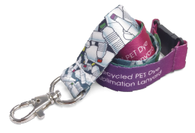 RPET Dyesub Lanyards