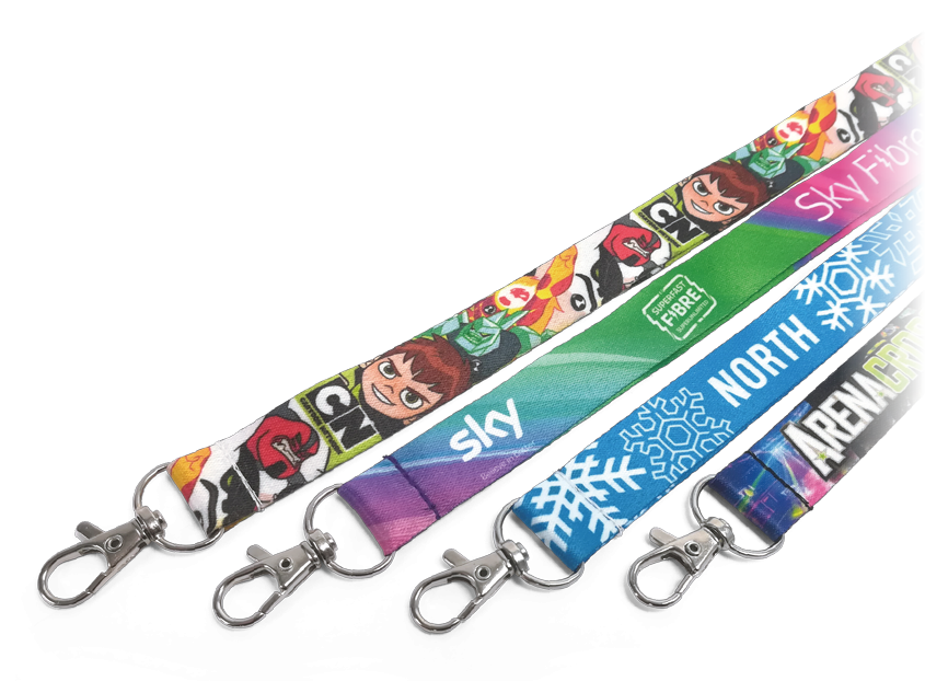Full Colour Dye-sublimation Printed Lanyards - If Solutions